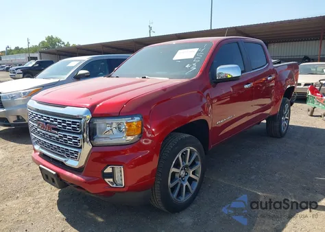 2021 GMC Canyon 4Wd Long Box Denali/4Wd Short Box Denali from USA, damaged, VIN 1GTG6EEN0M1145537